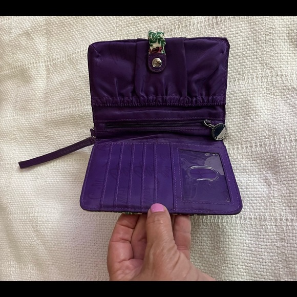 Vera Bradley frill wallet - Picture 4 of 5